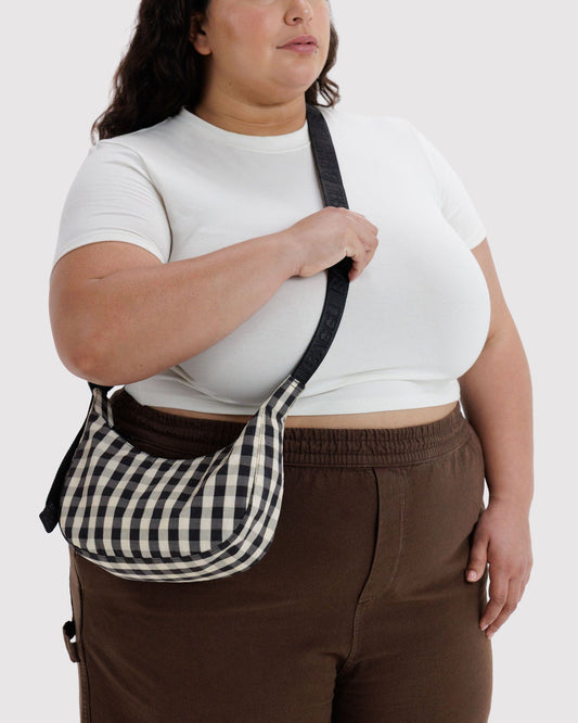SMALL NYLON CRESCENT BAG - US 6989