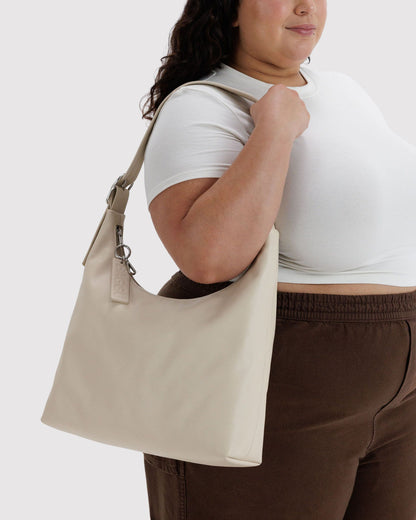 RECYCLED LEATHER SHOULDER BAG - US 9532
