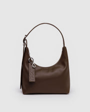 MINI RECYCLED LEATHER SHOULDER BAG - US 2516