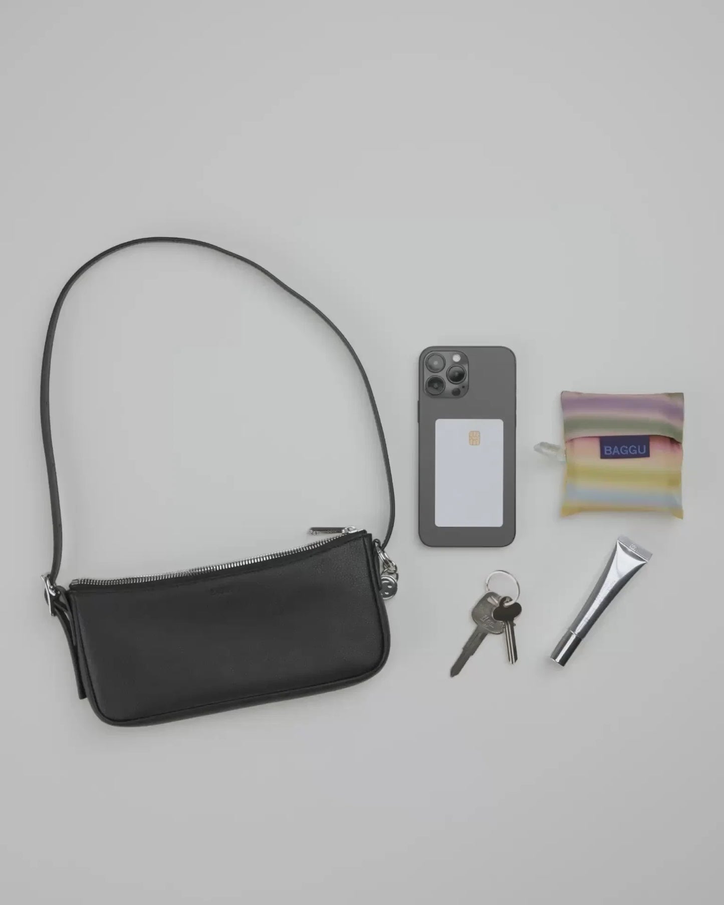 RECYCLED LEATHER POCHETTE - US 6867