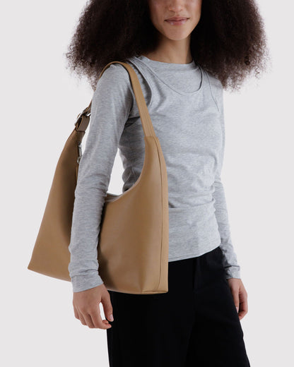 RECYCLED LEATHER SHOULDER BAG - US 8530