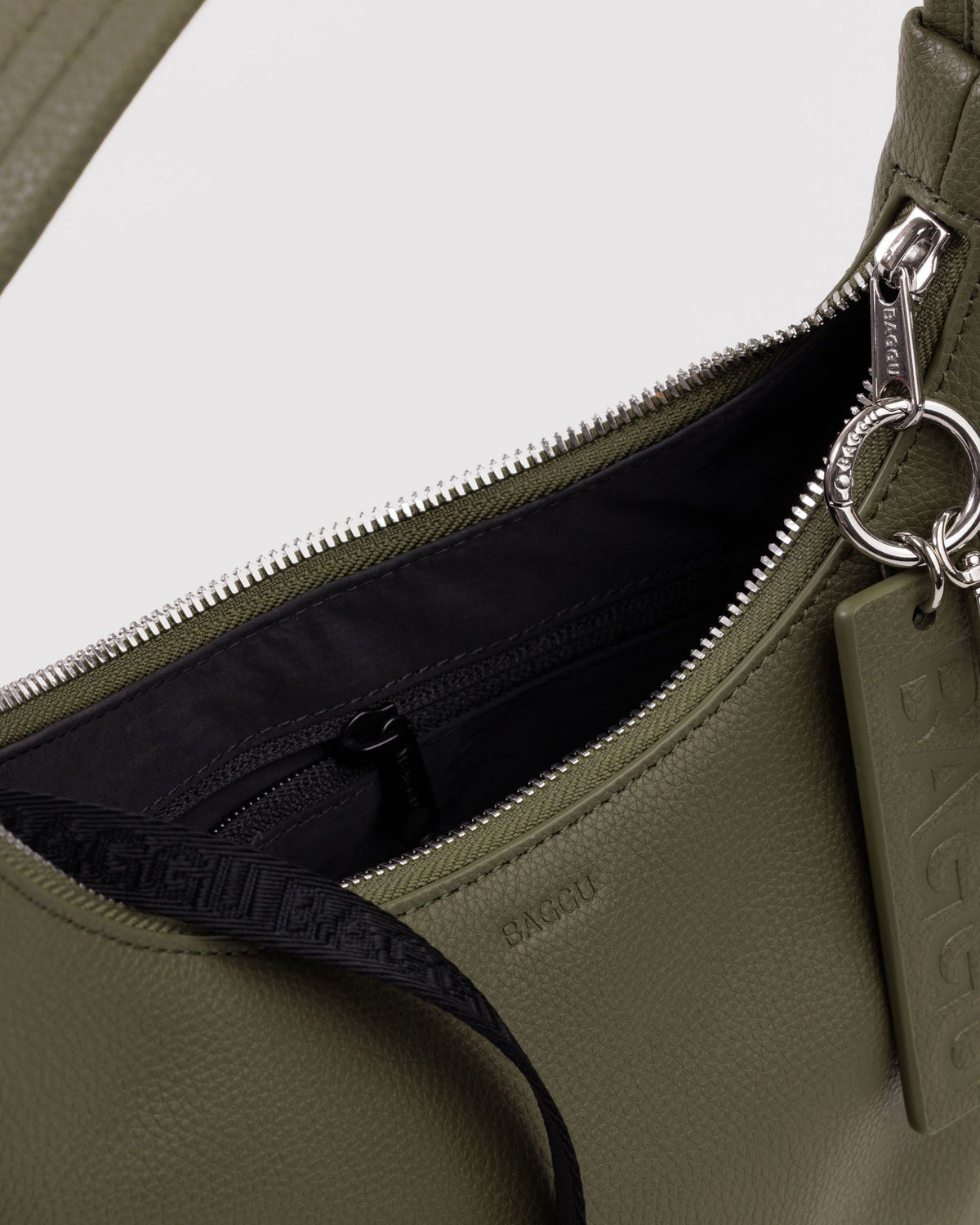 MINI RECYCLED LEATHER SHOULDER BAG - US 0077