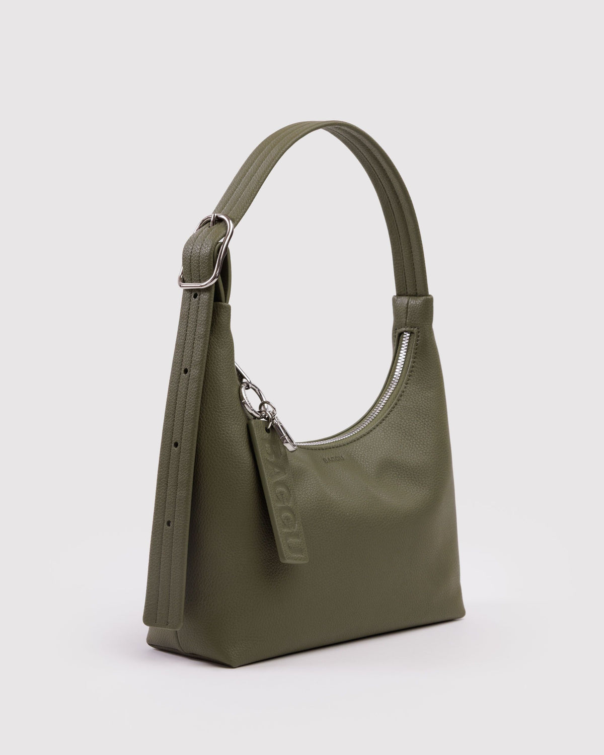 MINI RECYCLED LEATHER SHOULDER BAG - US 0077