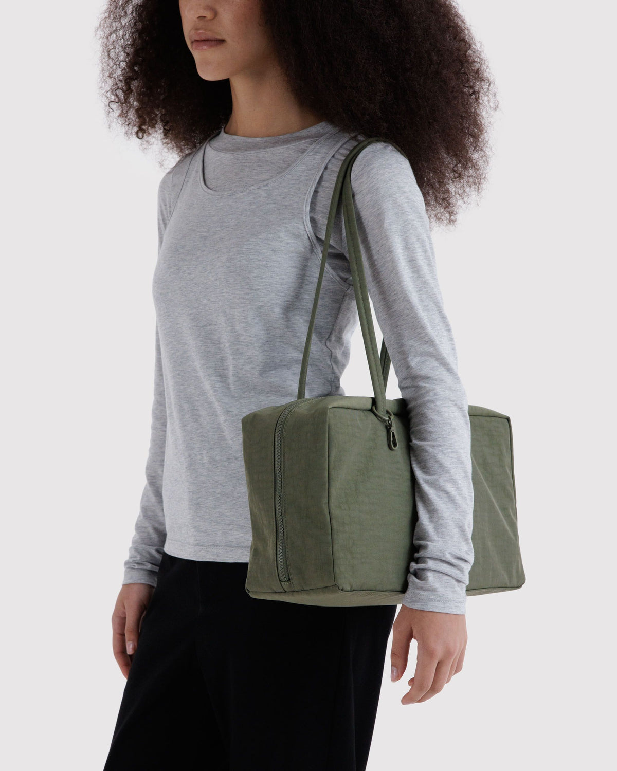MEDIUM NYLON BOWLER BAG - US 7130