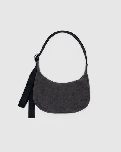 SMALL DENIM CRESCENT BAG - US 0131