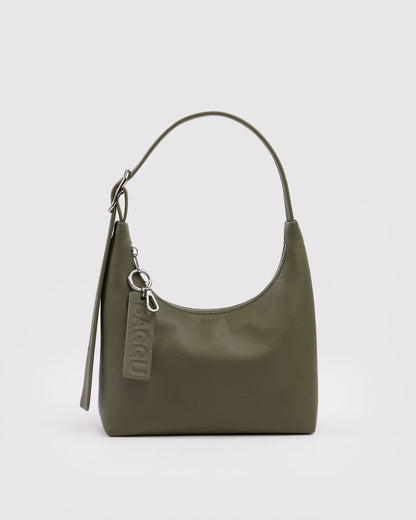 MINI RECYCLED LEATHER SHOULDER BAG - US 0077