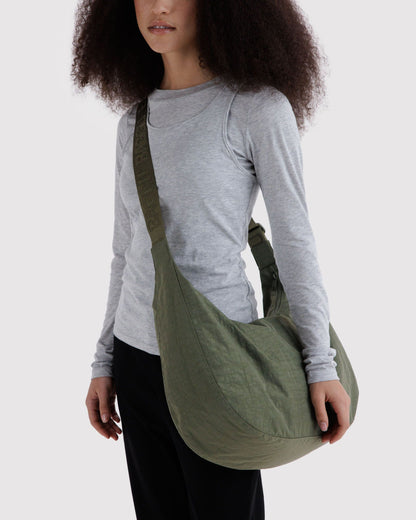 LARGE NYLON CRESCENT BAG - US 9337