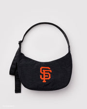 MEDIUM NYLON CRESCENT BAG - US 0972